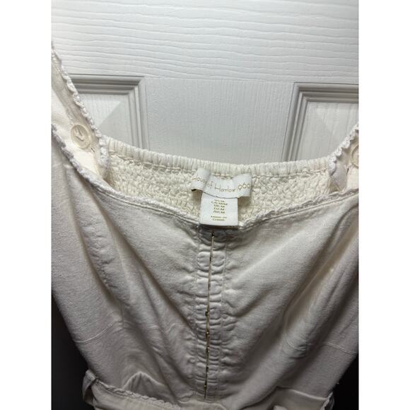 House of Harlow cream linen romper. Size medium - Picture 5 of 5